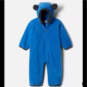 Columbia infant tiny bear bunting